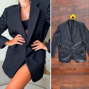 Pierre Cardin Paris Wool OverSized Blazer 🖤my boyfriend